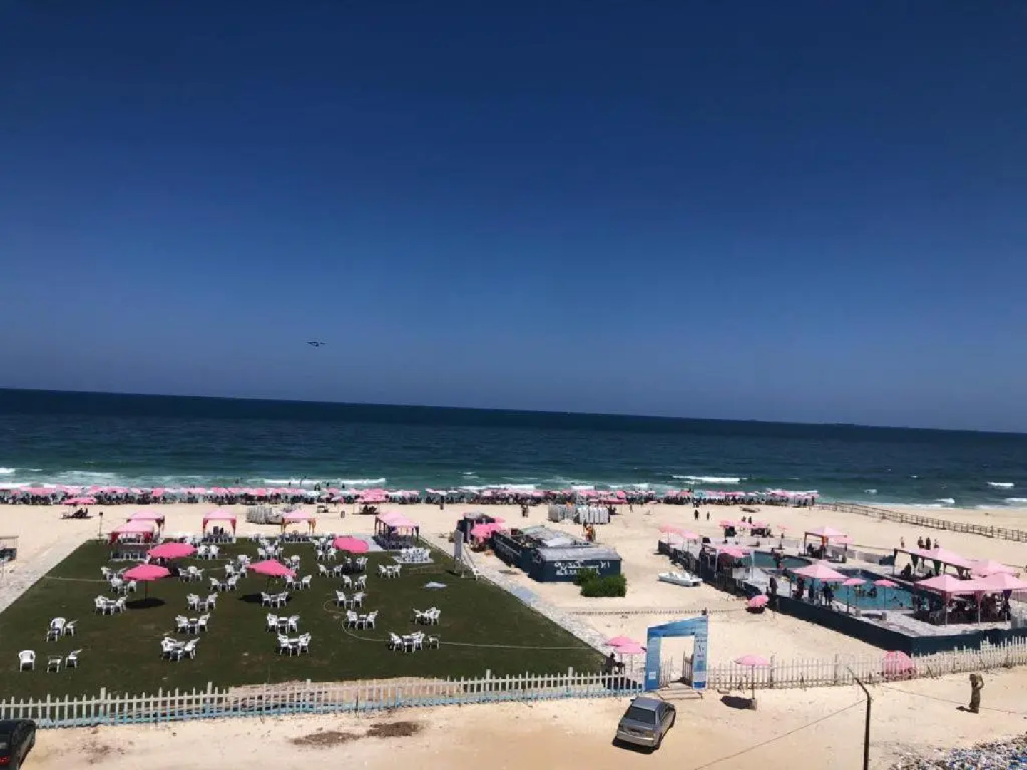 بانورما بحر صف اول بالنخيل ٢ sea view