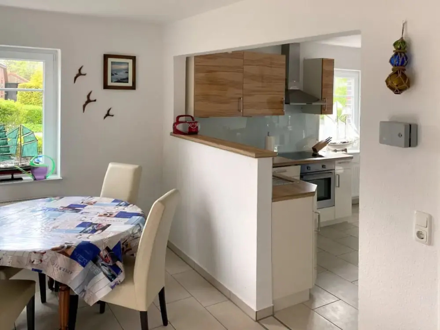 Doppelhaushalfte in Nessmersiel mit Maritimem Flair