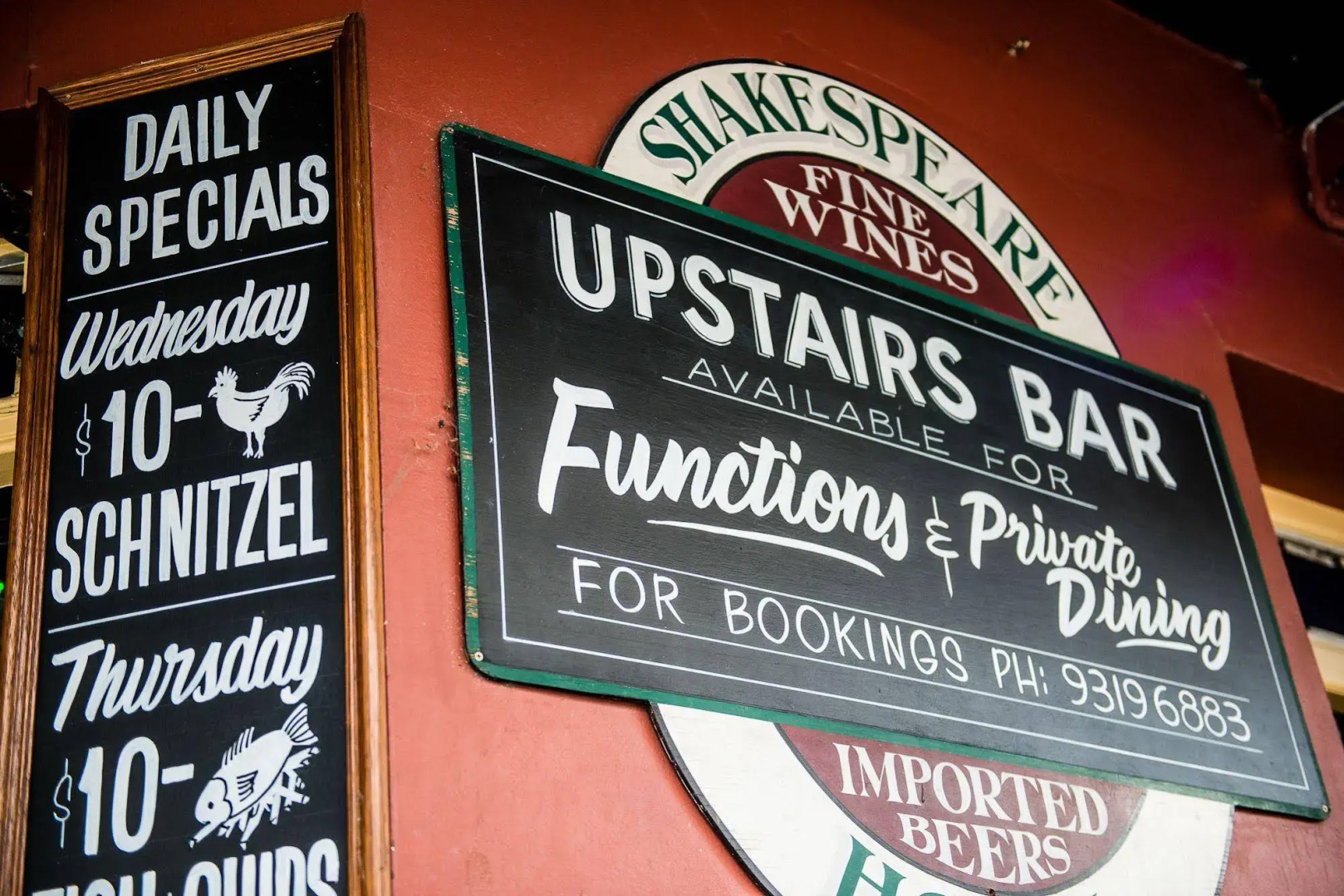 Shakespeare Hotel Surry Hills