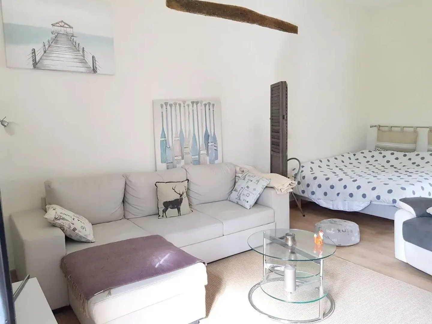 House With one Bedroom in Saint-roch, With Shared Pool, Enclosed Garden and Wifi