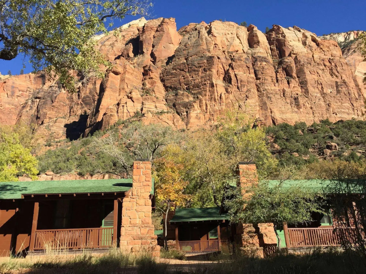 Zion Lodge - Inside the Park