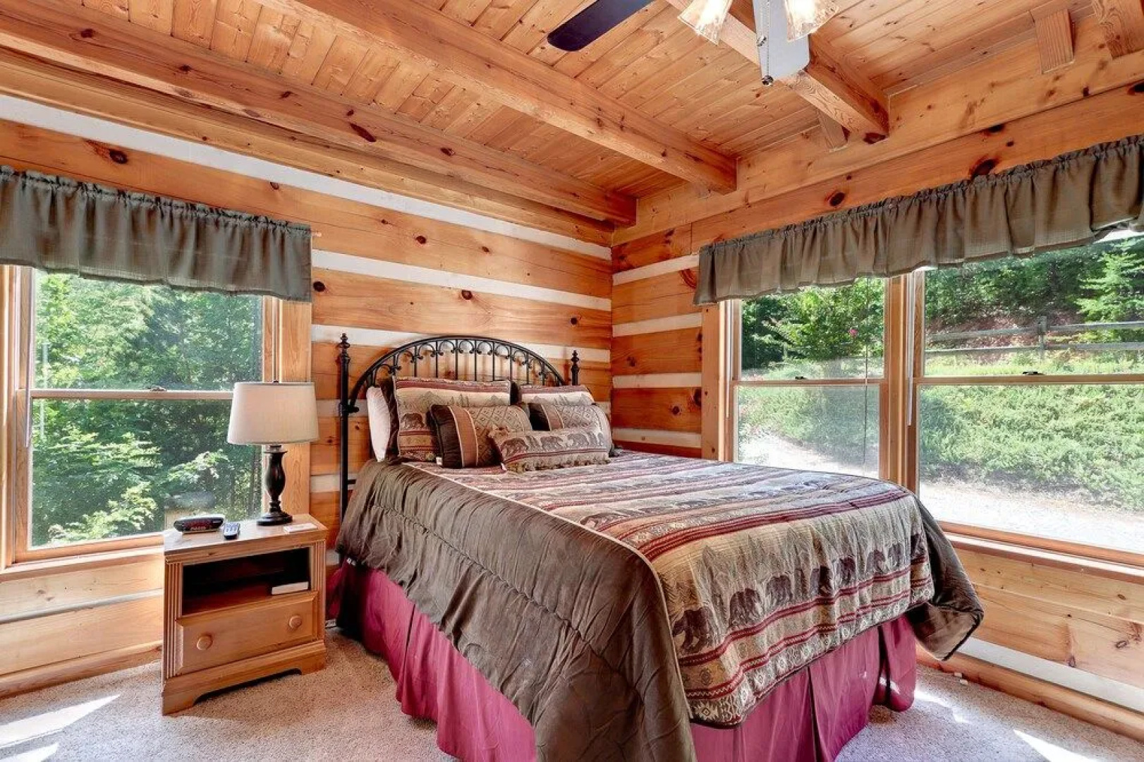 Mountain Valley View by RedAwning