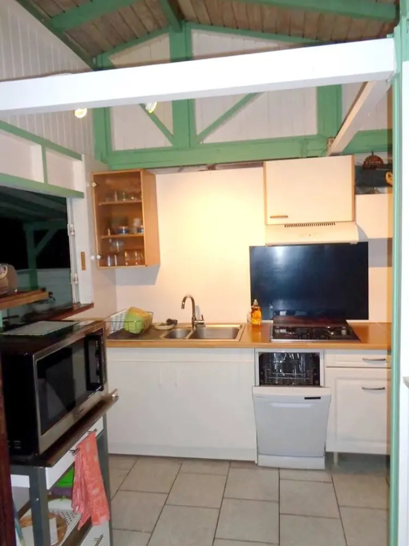 House With 2 Bedrooms in Le Moule, With Pool Access, Furnished Garden