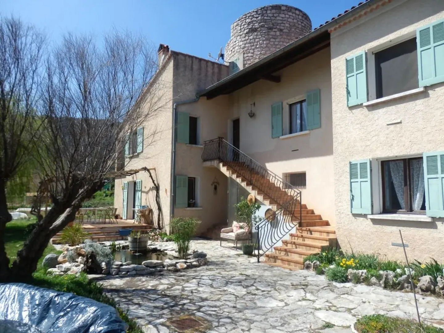 Apartment With 4 Bedrooms in Quinson, With Pool Access, Furnished Gard