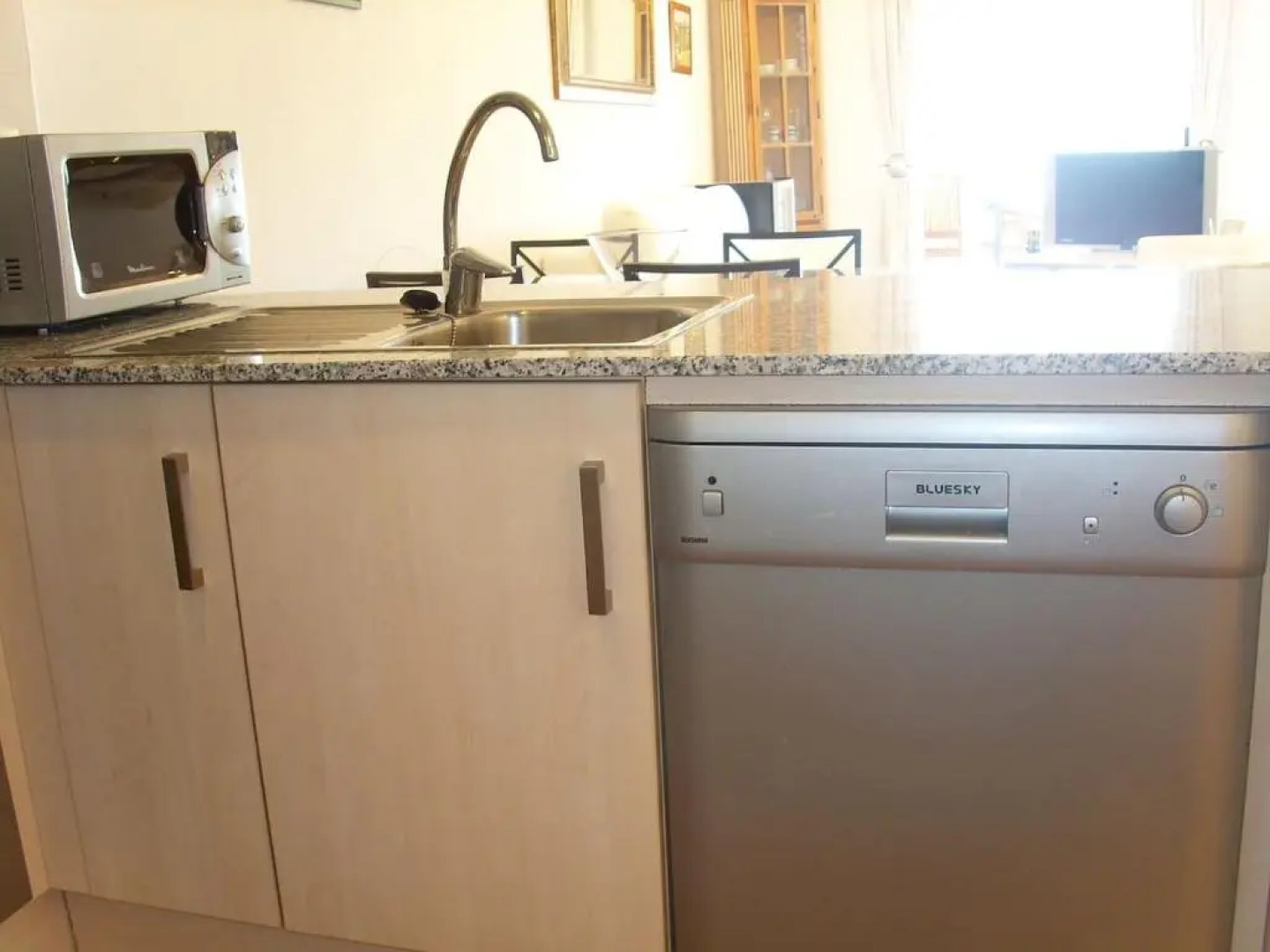 2 dorm.A/A.Vista mar.WiFi.Gym.Sauna.Terraza.Parking.