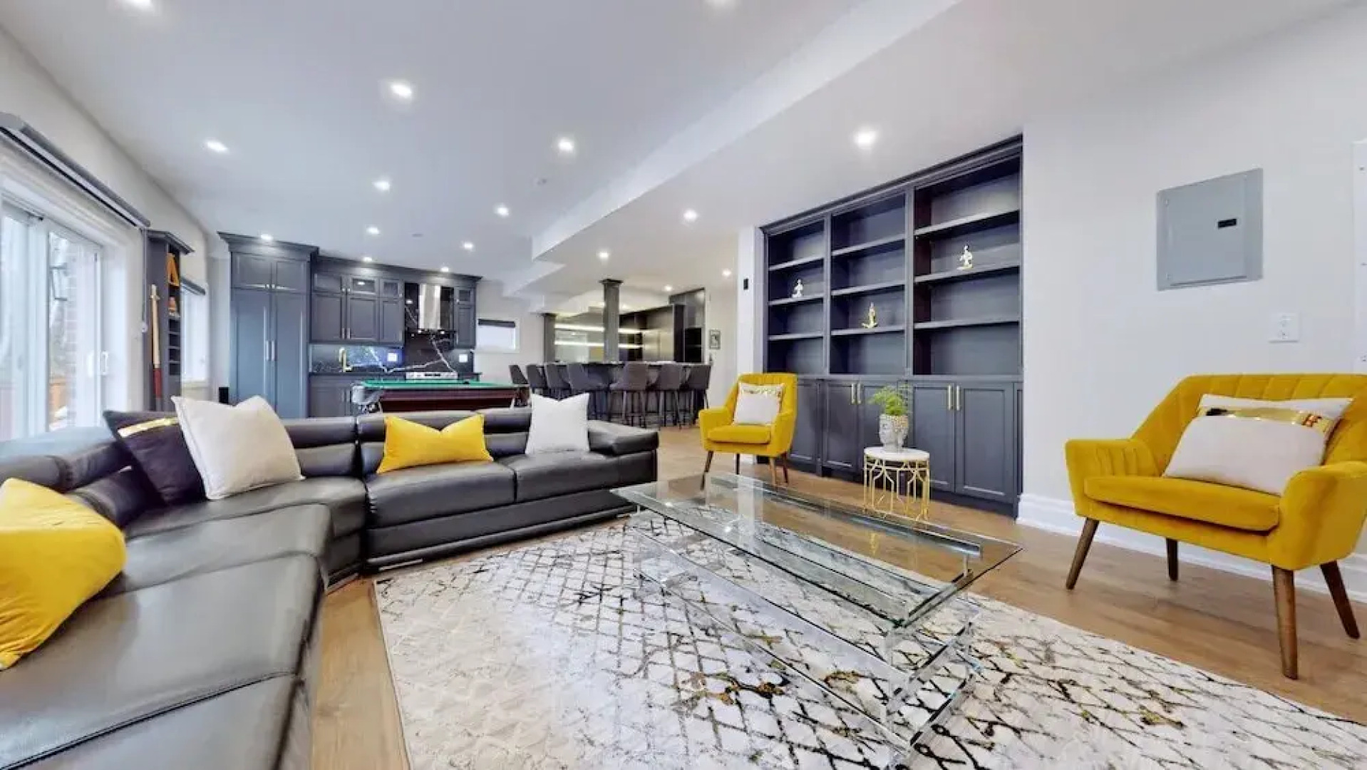 Family Modern Walkout Basement w Sauna Ski Resort 30min