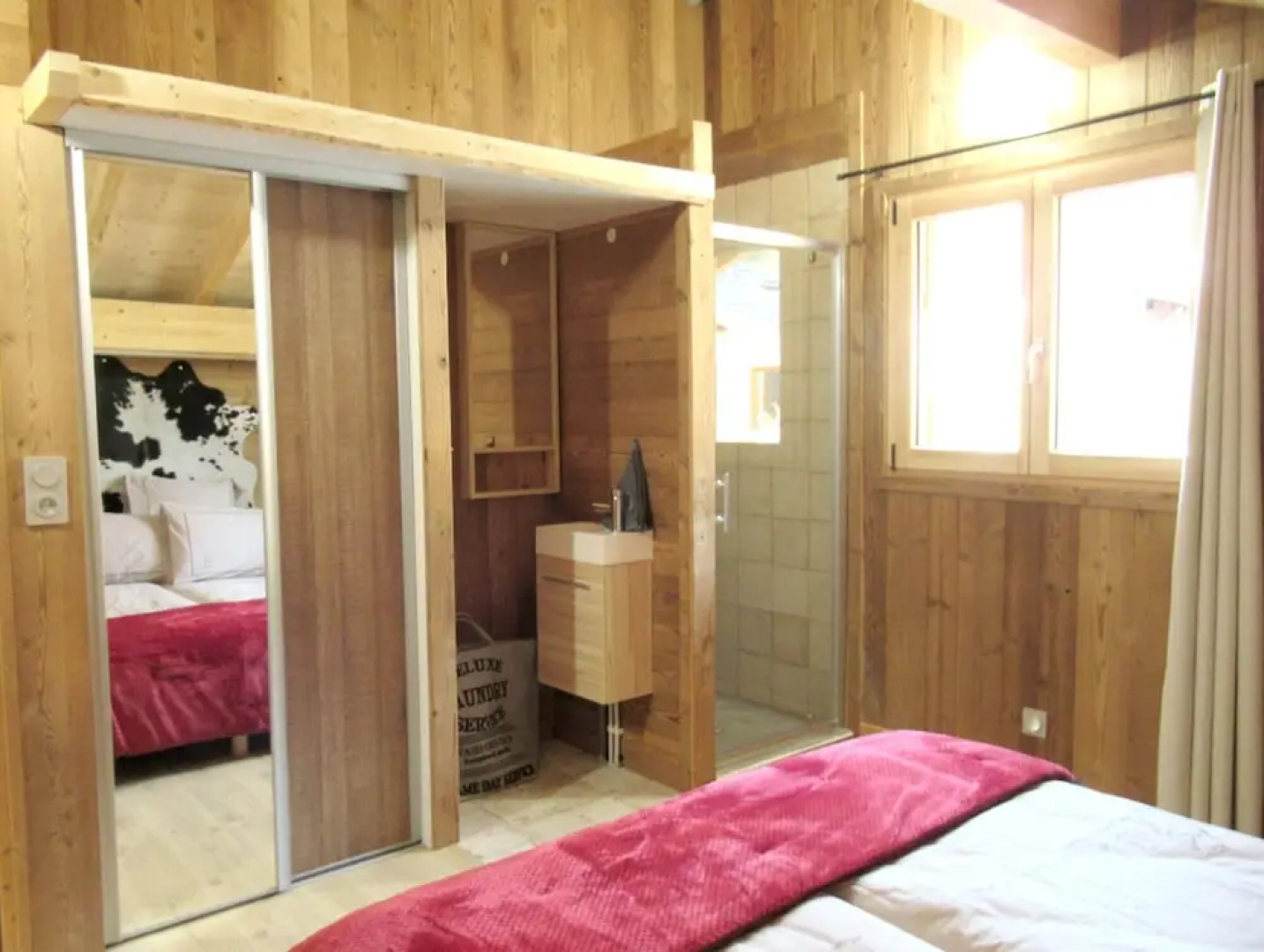 Chalet With 4 Bedrooms in Le Biot, With Wonderful Mountain View, Furnished Garden and Wifi - 10 km From the Slopes