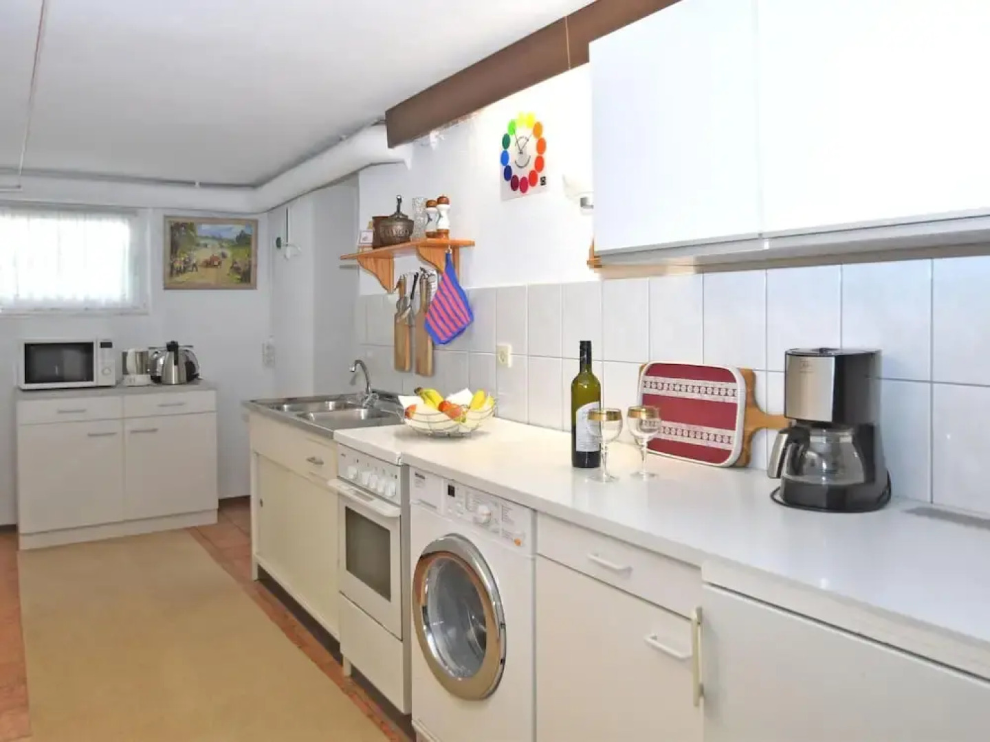 Flat in Bellenberg With Sunbathing Lawn