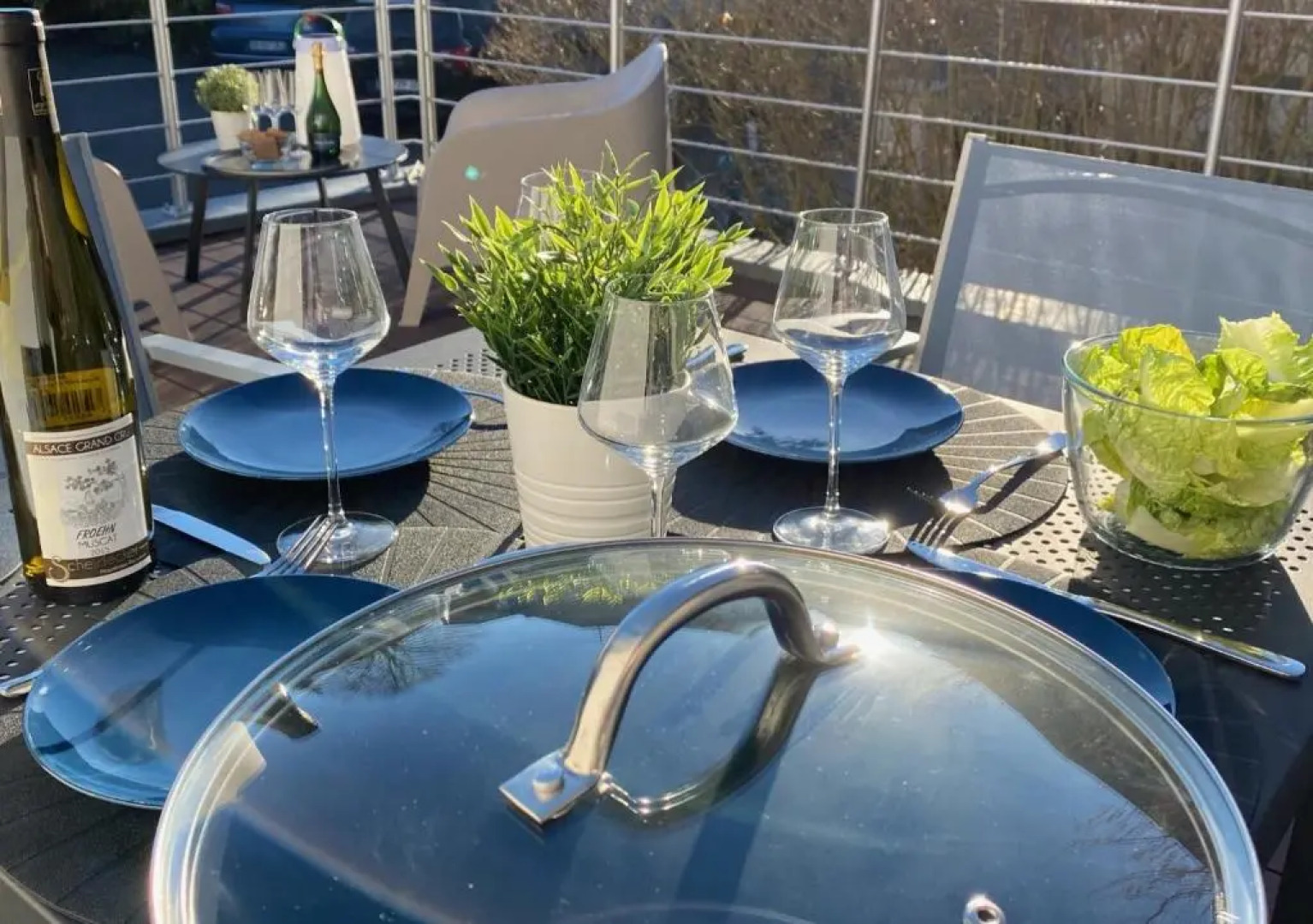 DUPLEX Le 12 - Appartement avec terrasse dans le vignoble - 5 mn du centre de Colmar