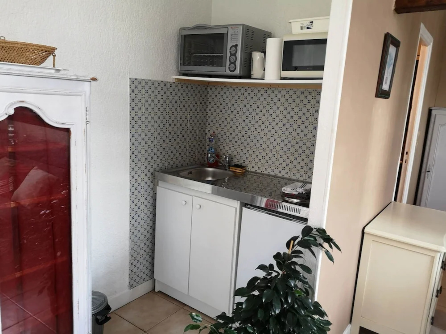 Studio avec terrasse et jardin