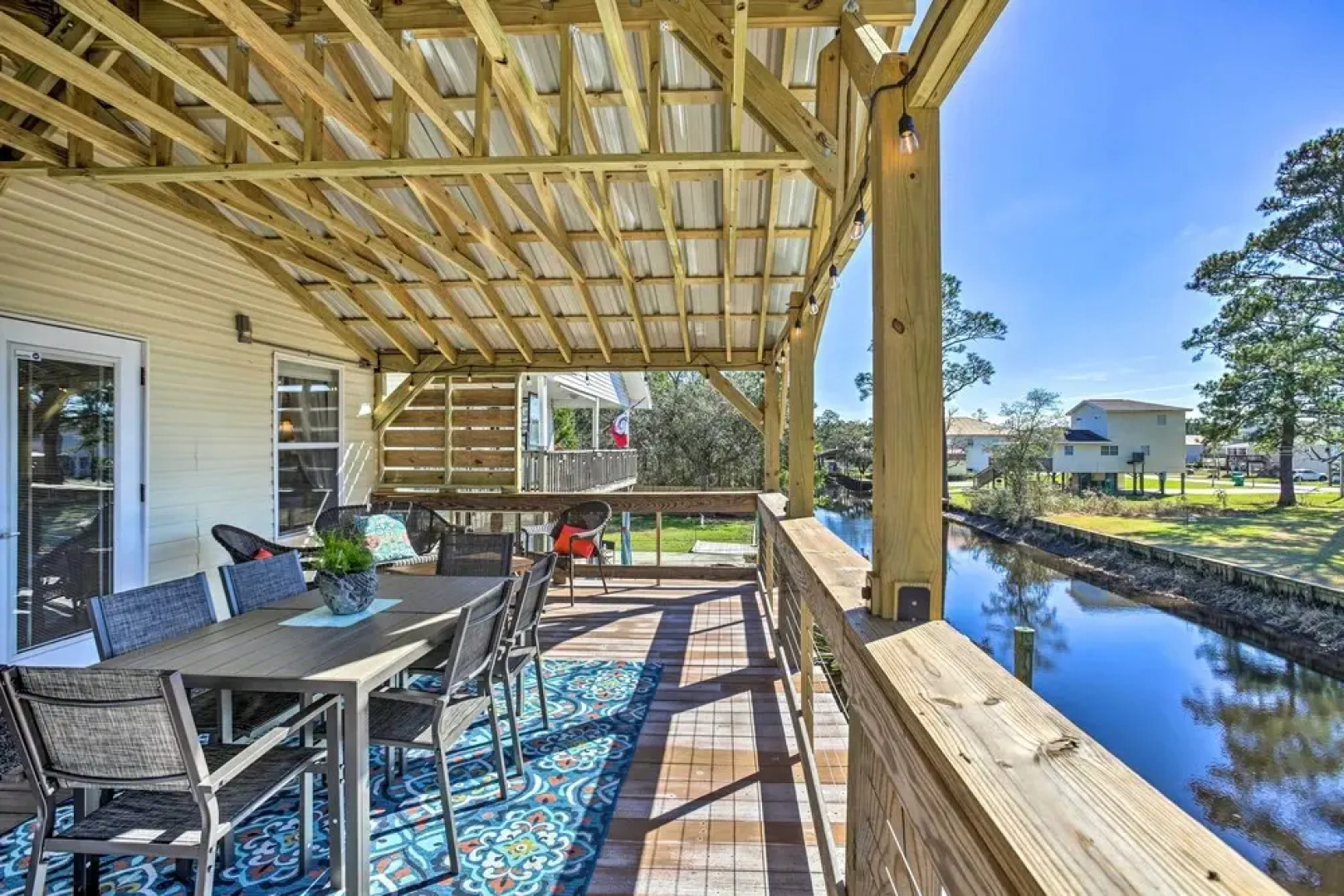 Waterfront Bay St Louis Oasis w/ Deck & Dock!