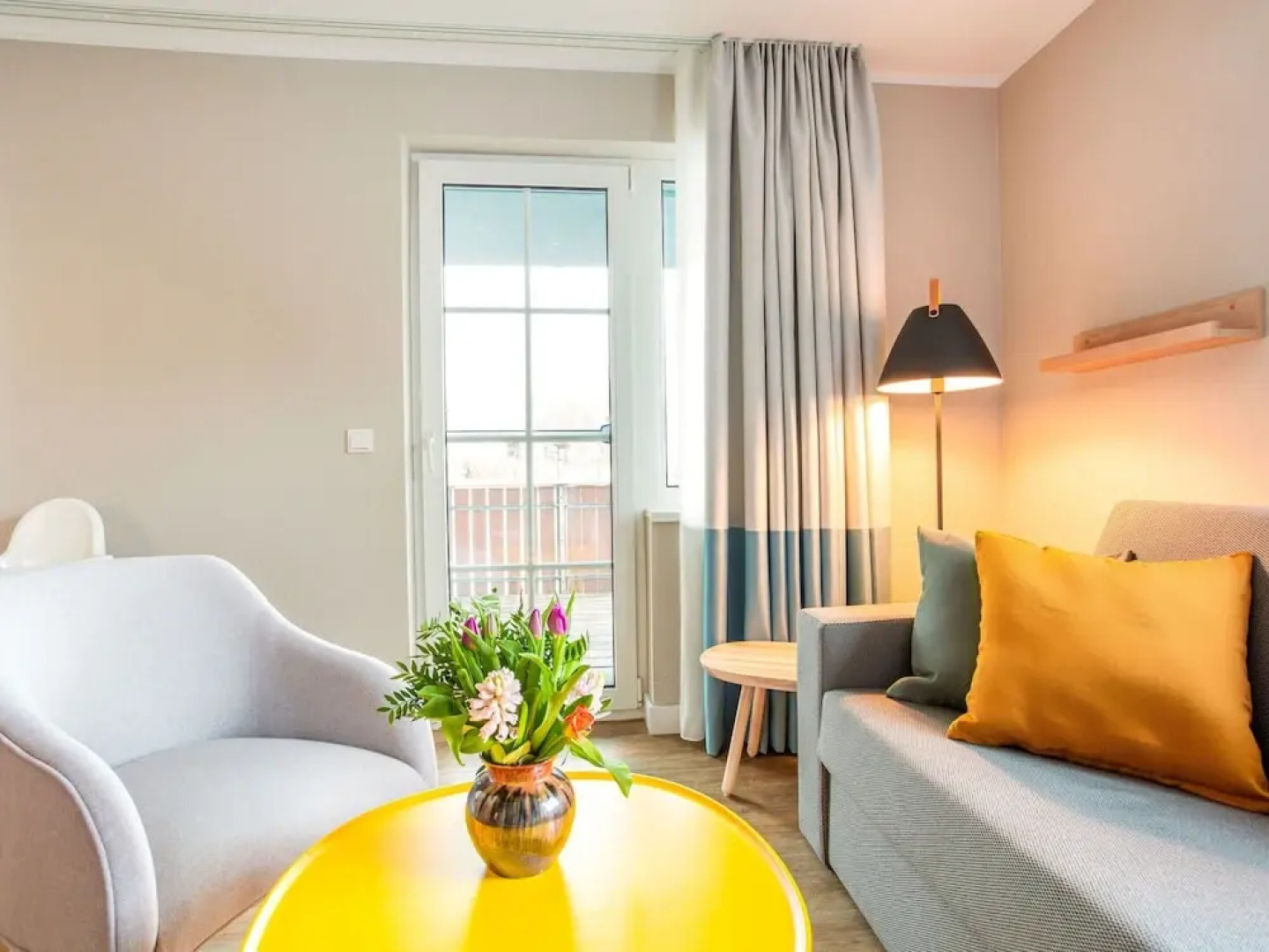 Wohnung in Gtshren Lebbin mit Garten