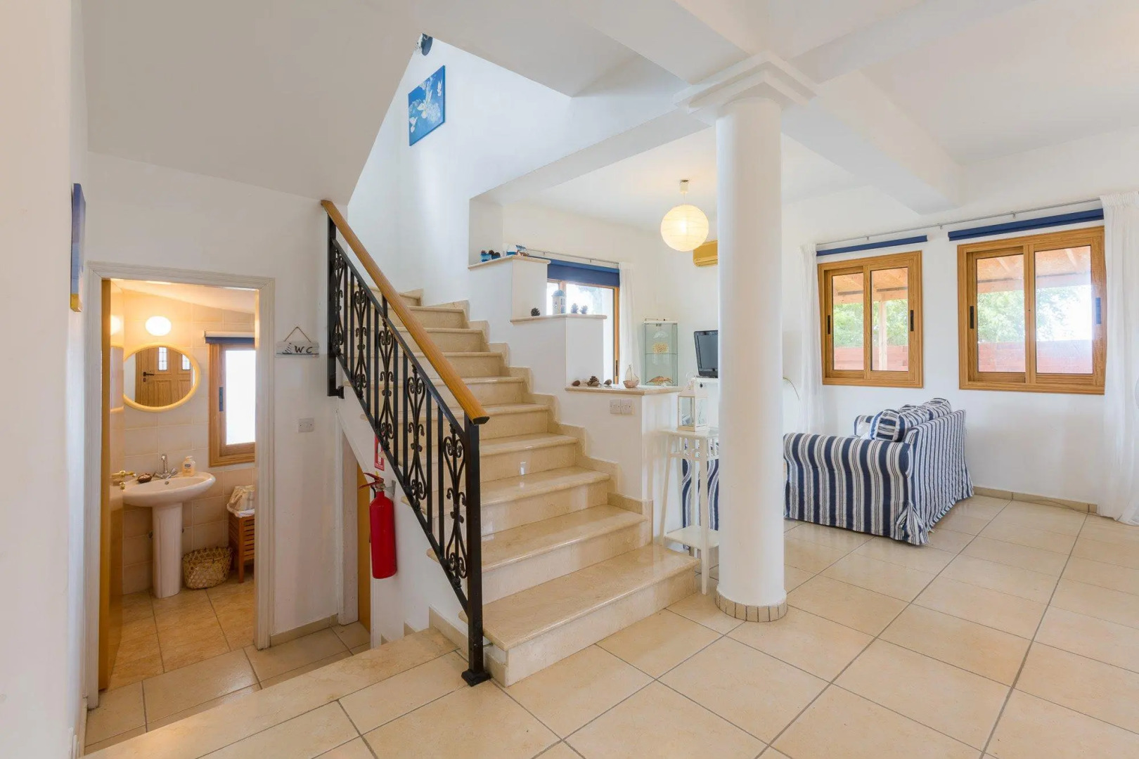 Villa Argaka Sunset Large Private Pool Walk to Beach Sea Views A C Wifi Eco-friendly - 2760
