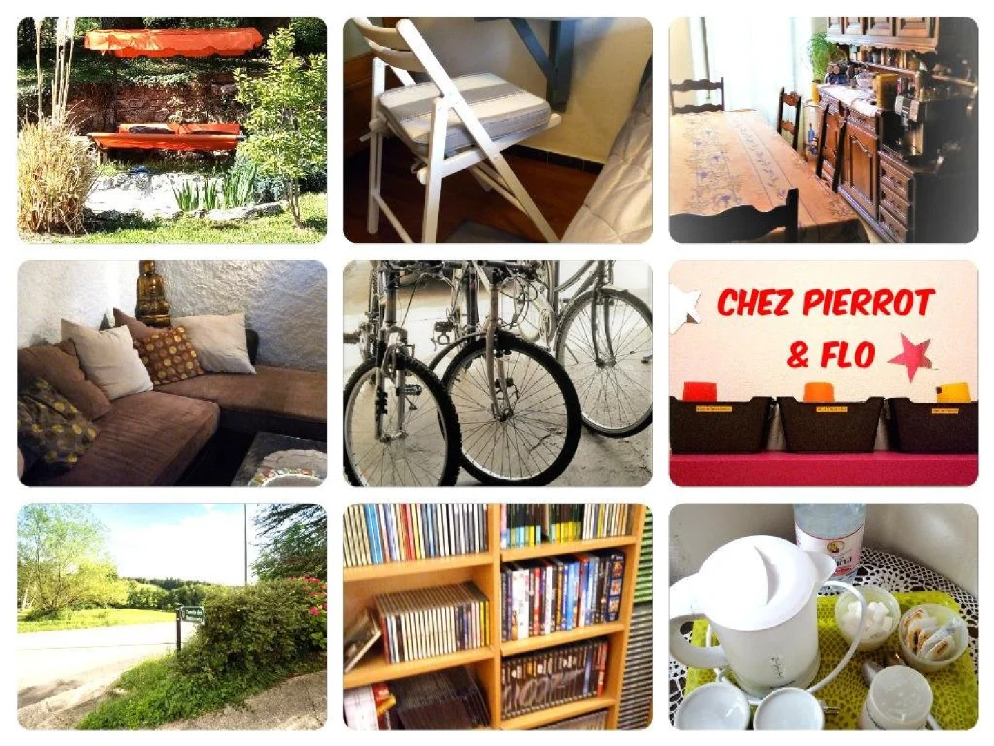 Chambres dhôtes chez Pierrot et Flo