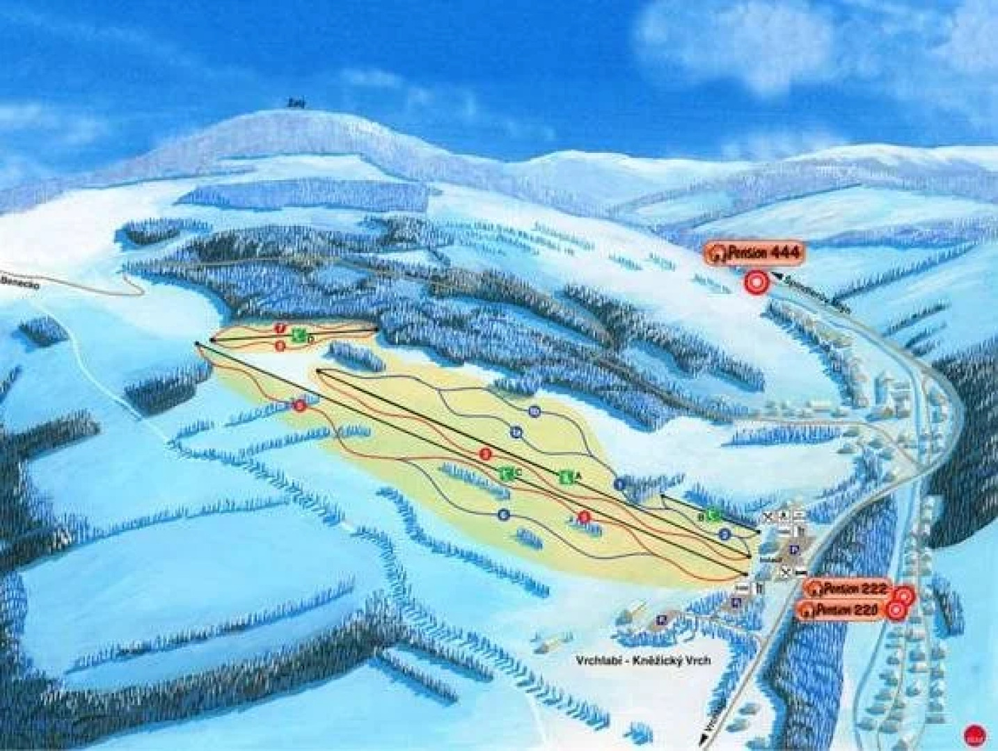 Pension 220 - Family Apartments in Vrchlabi, Giant Mountains