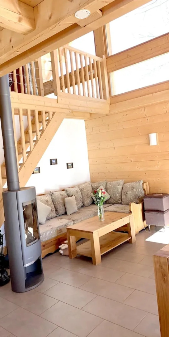 Chalet With 4 Bedrooms in Les Avanchers-valmorel, With Wonderful Mountain View and Furnished Garden - 7 km From the Slopes