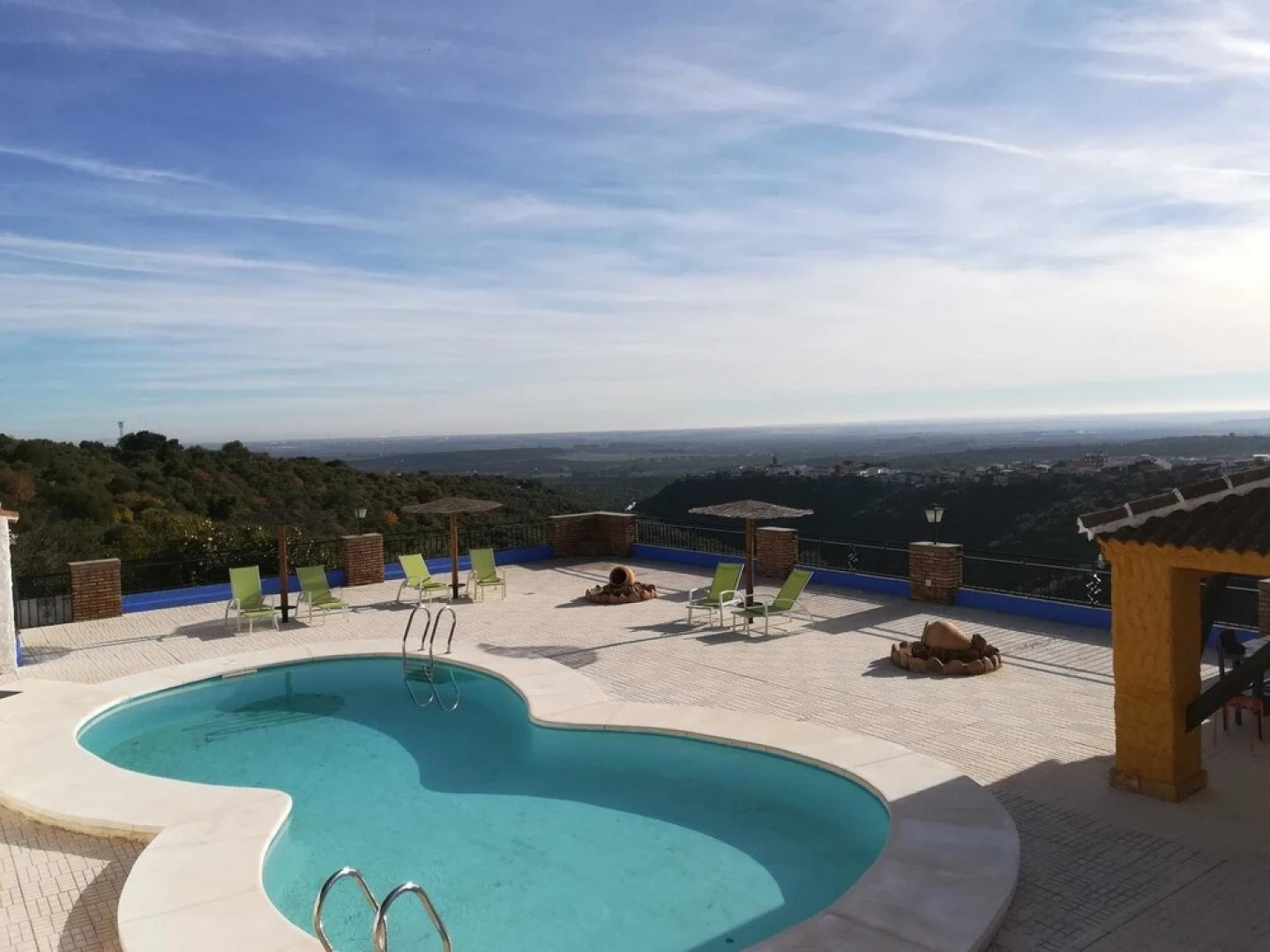 Villa With 4 Bedrooms in Hornachuelos, With Wonderful Lake View, Private Pool, Furnished Garden