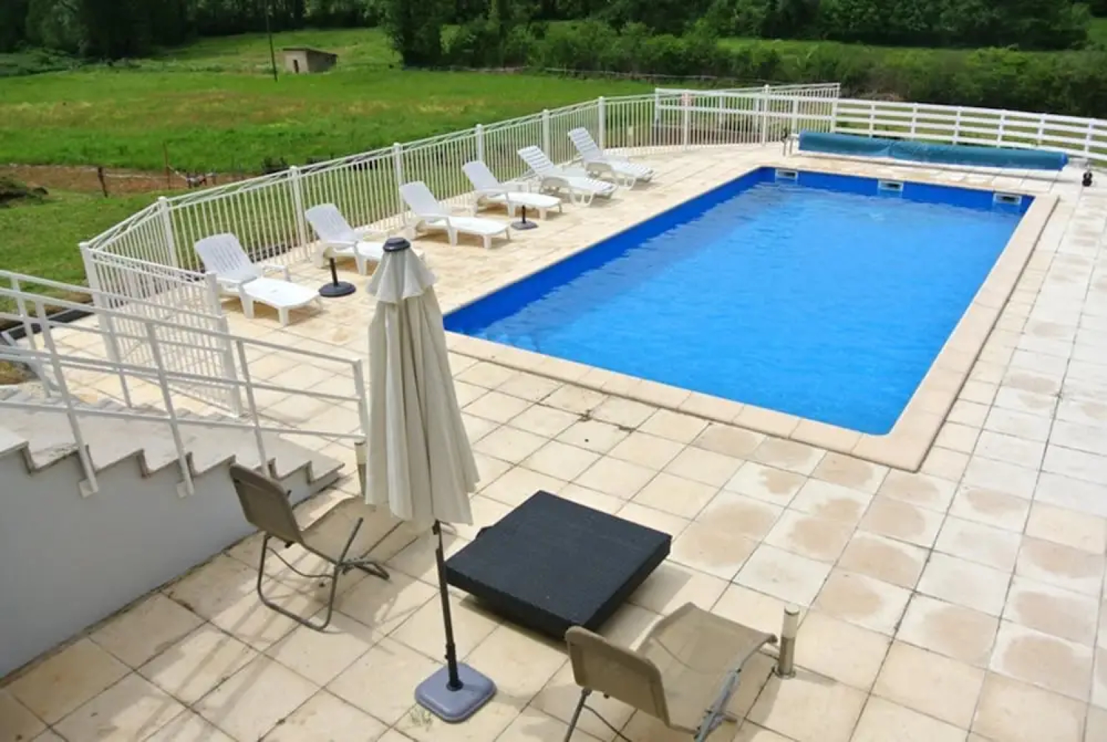 Villa With 4 Bedrooms in Prayssac, With Wonderful Mountain View, Priva