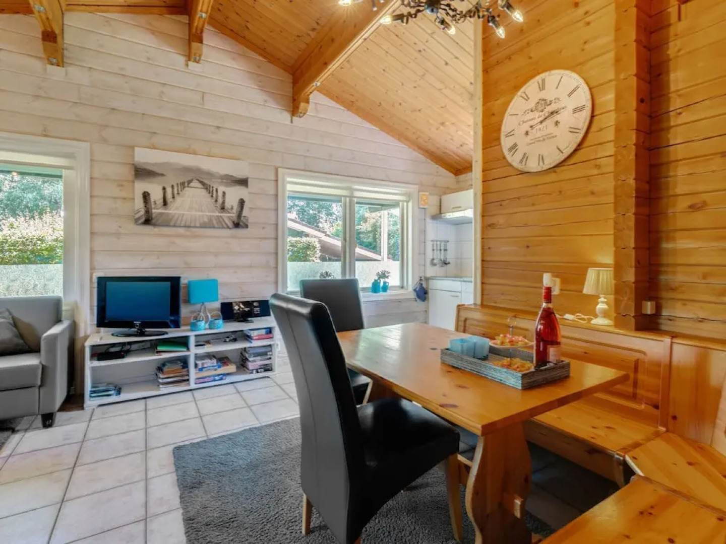 Chalet in Hulshorst Near Lake