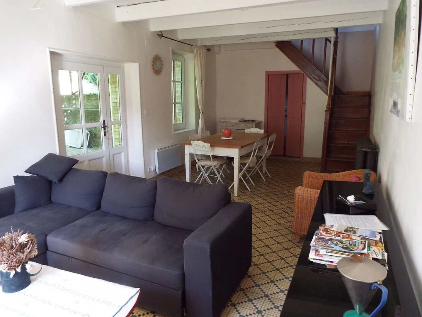 Lovely House with Grass Garden, Shared Swimmingpool, Next To the River Ardèche