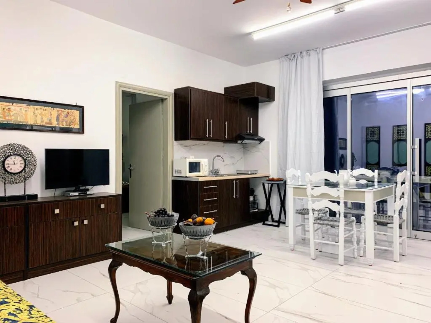 Suite of light rooms