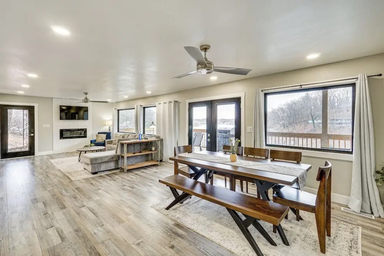 Boat Dock: Waterfront Lake of the Ozarks Home