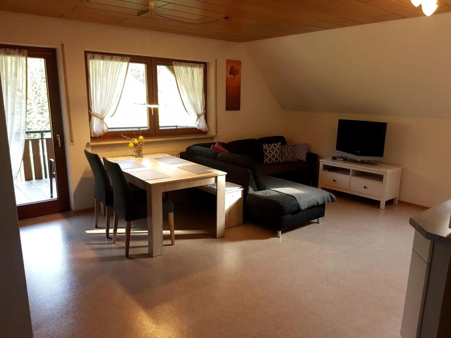 A four person holiday home in a delightful, quiet area.