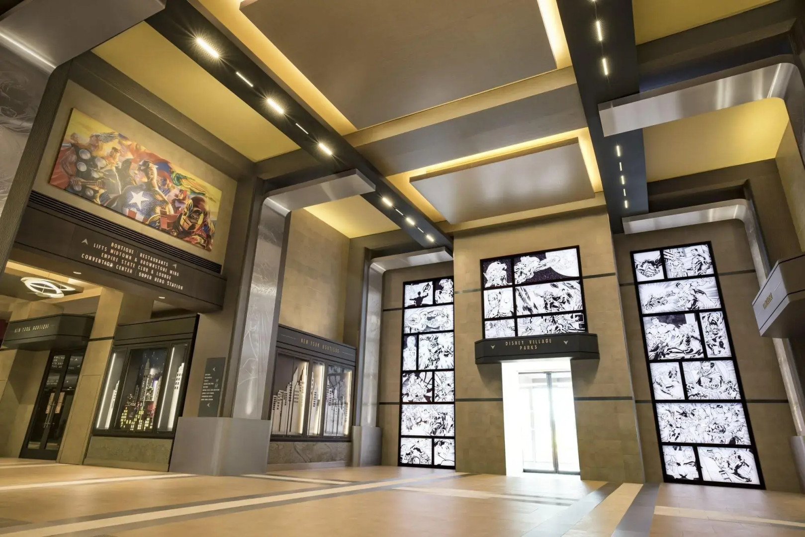 Disney's Hotel New York - The Art of Marvel