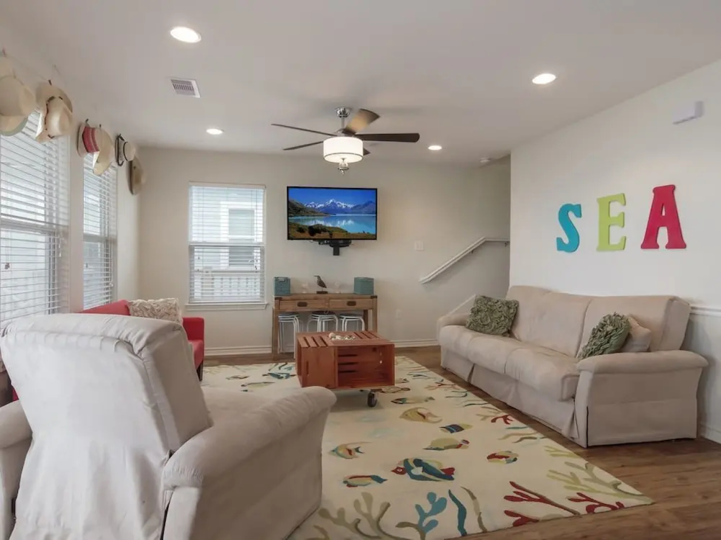 3D Beach 4 Bedrooms 3 Bathrooms Home
