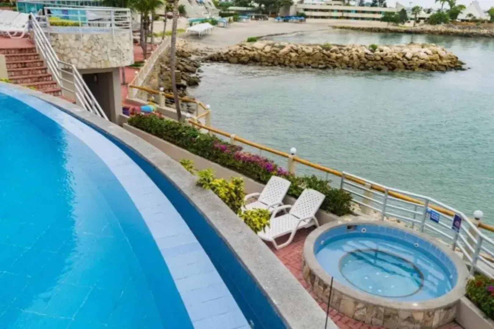 Ecusuites Salinas Resort 7F Departamento Piscina