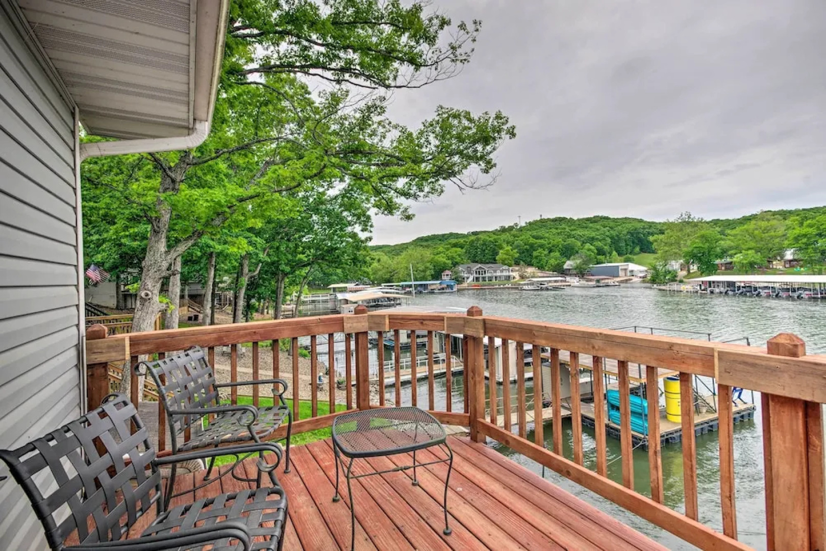 Waterfront Lake Ozark Home w/ Decks, Fire Pit