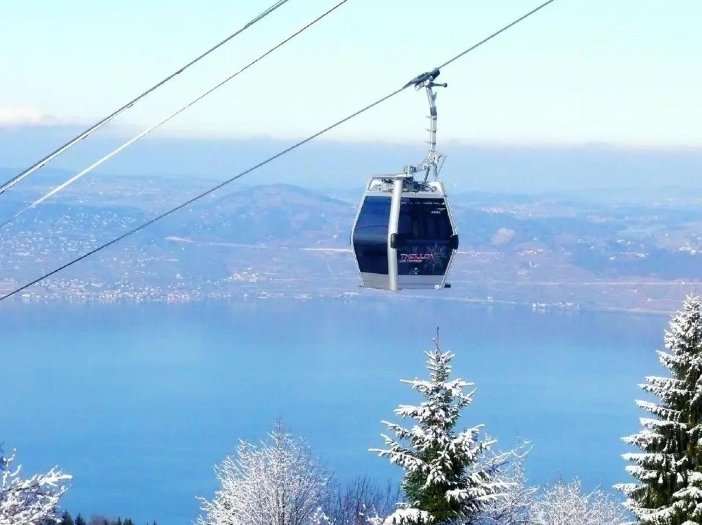 Apartment With 2 Bedrooms in Thollon-les-mémises, With Wonderful Lake