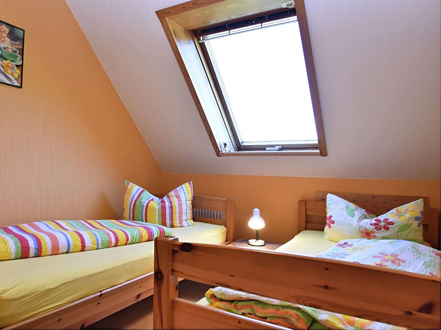 A four person holiday home in a delightful, quiet area.