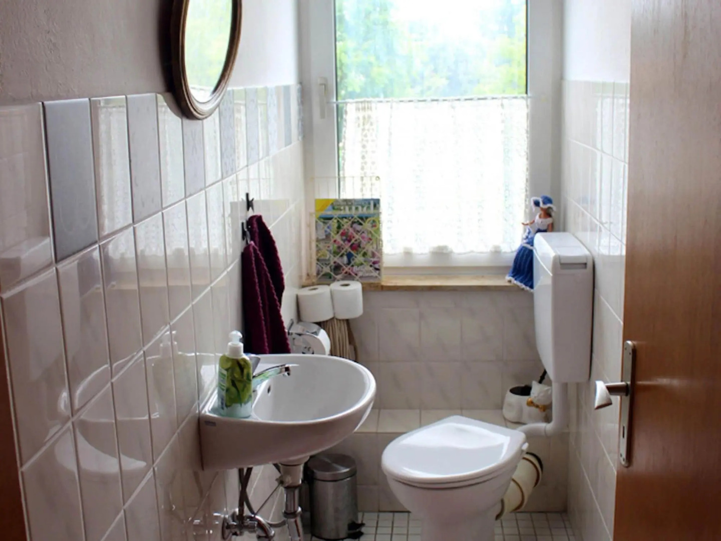 Lovely apartment in Blomberg with a garden