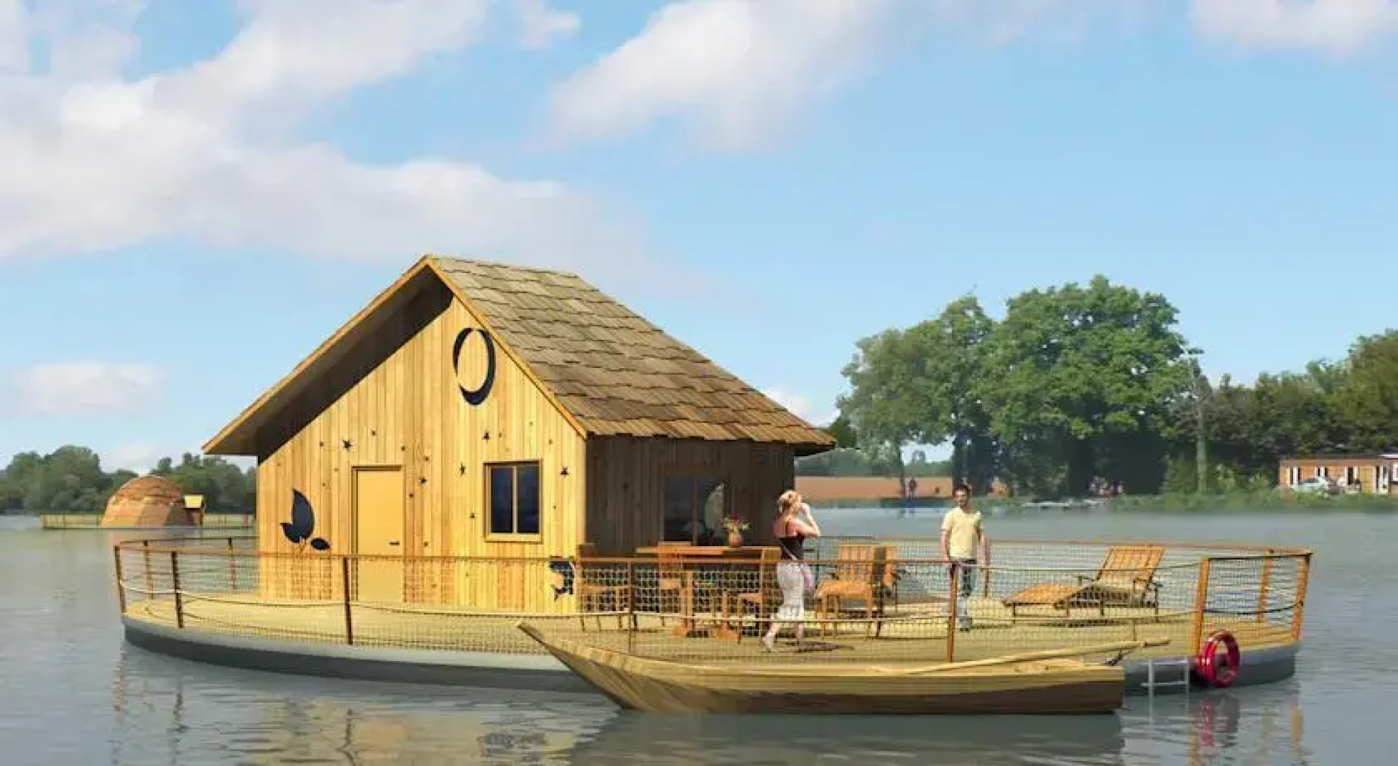 Village Flottant de Pressac