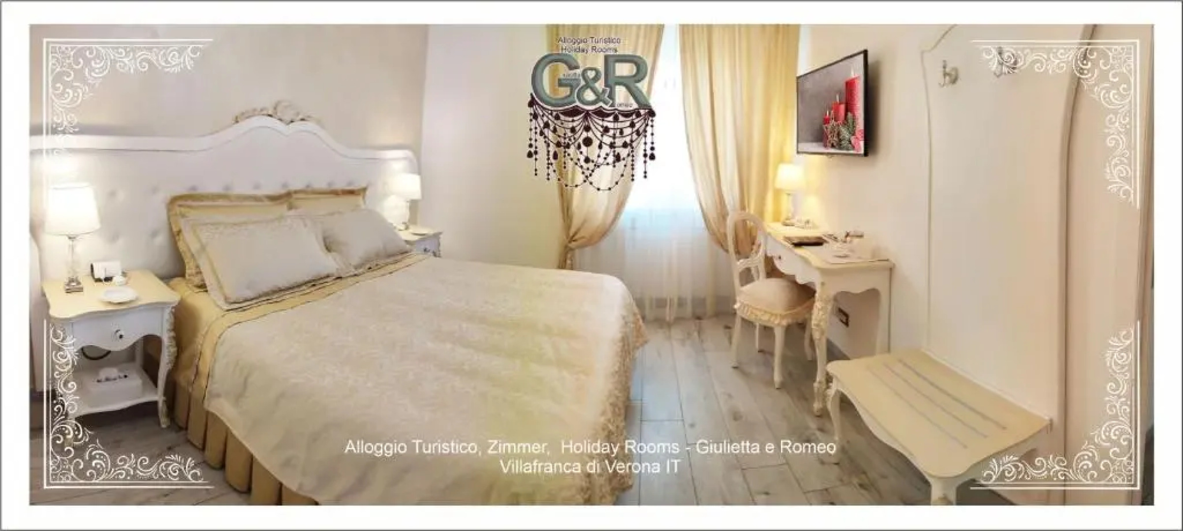 Alloggio Turistico GIULIETTA e ROMEO Intero Appartamento Centro Villafranca di Verona, Zimmer, Holiday Rooms