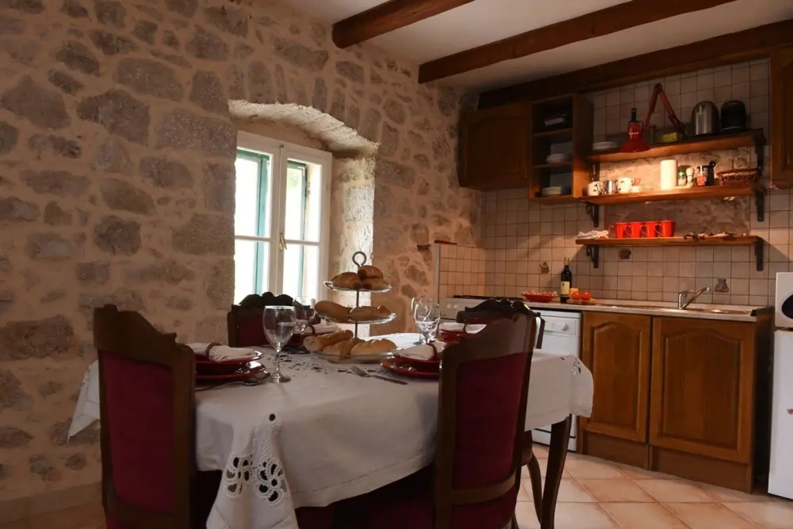 Dalmatian romantic traditional apartment
