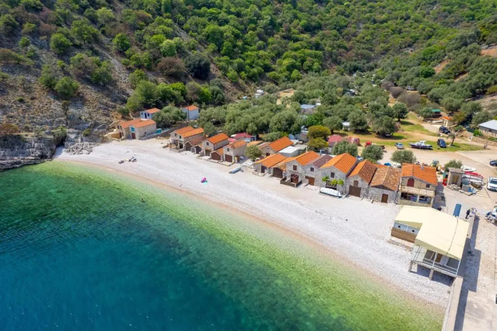 House Bajota with terrace and sea view
