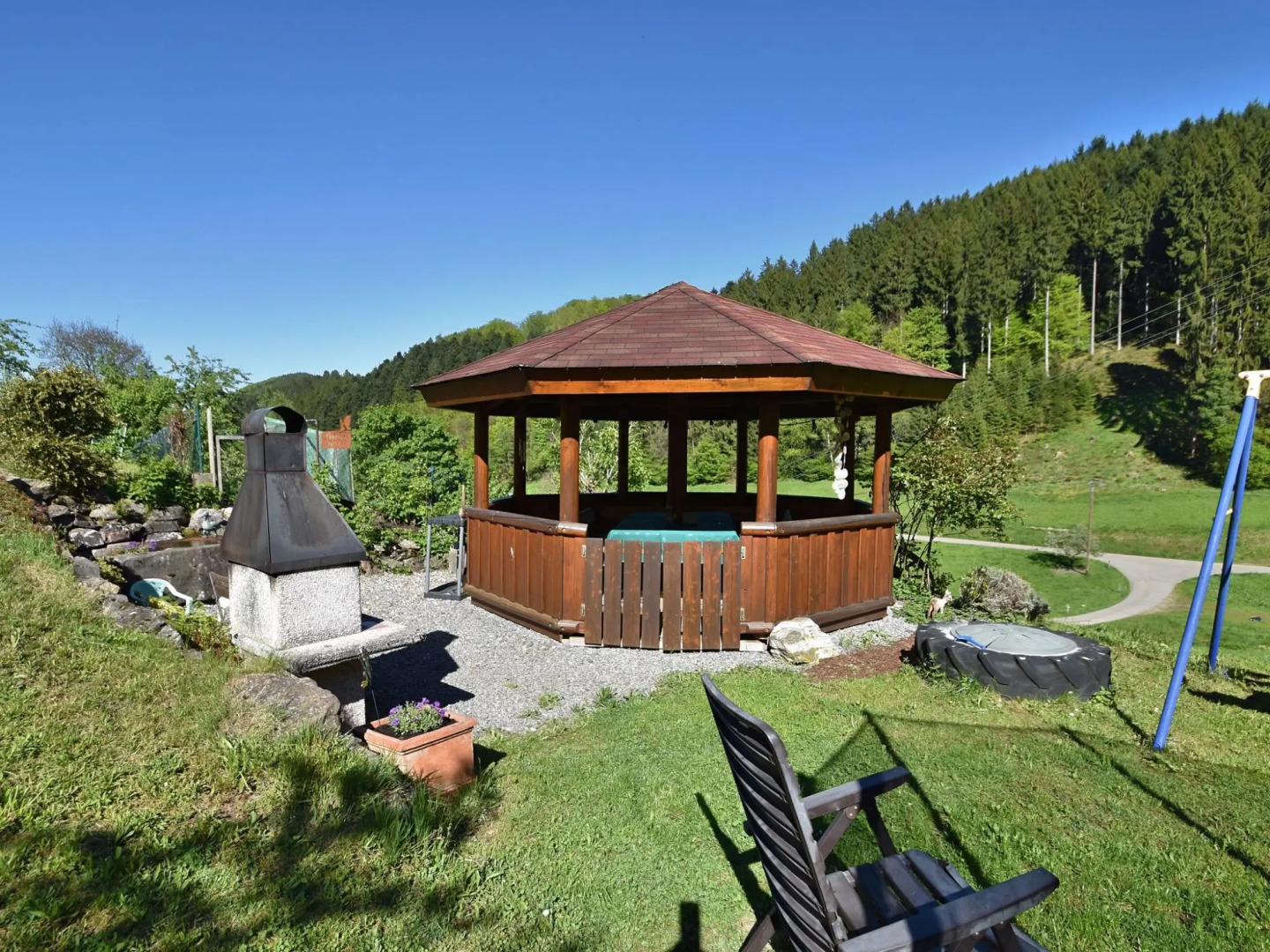 Serene Apartment in Hofstetten with garden amidst luxury of nature