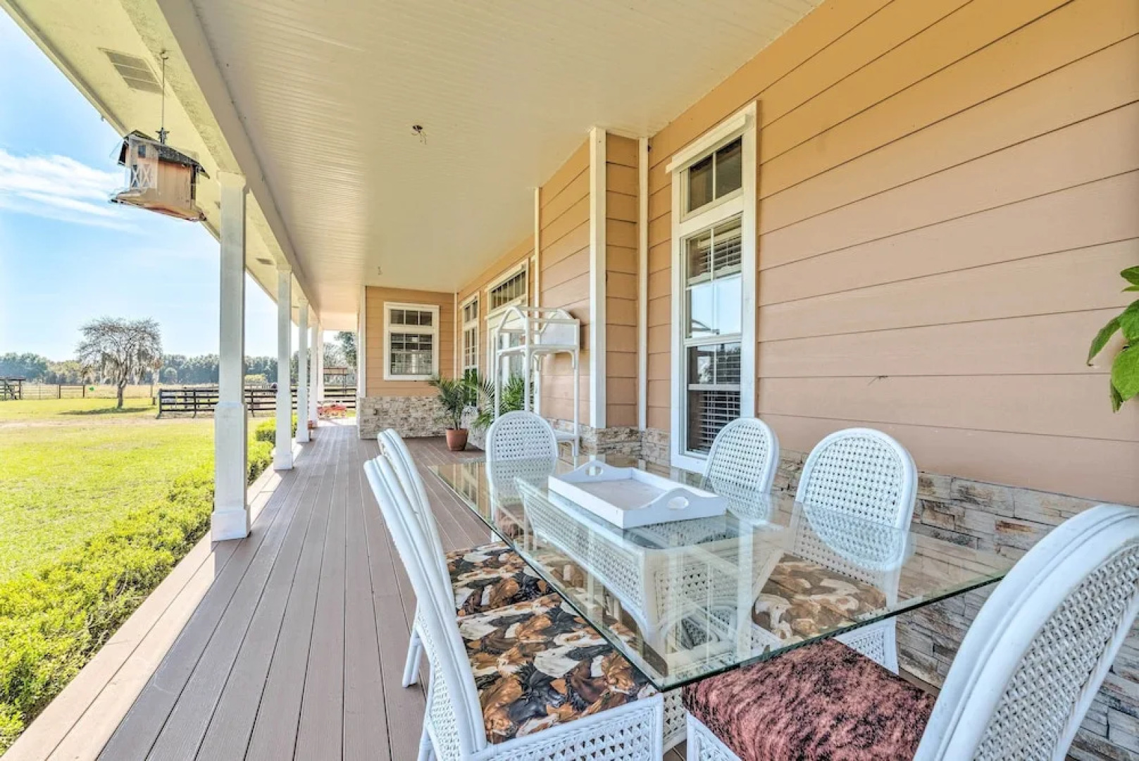 House w/ Wraparound Porch, 1/2 Mi to Lake!