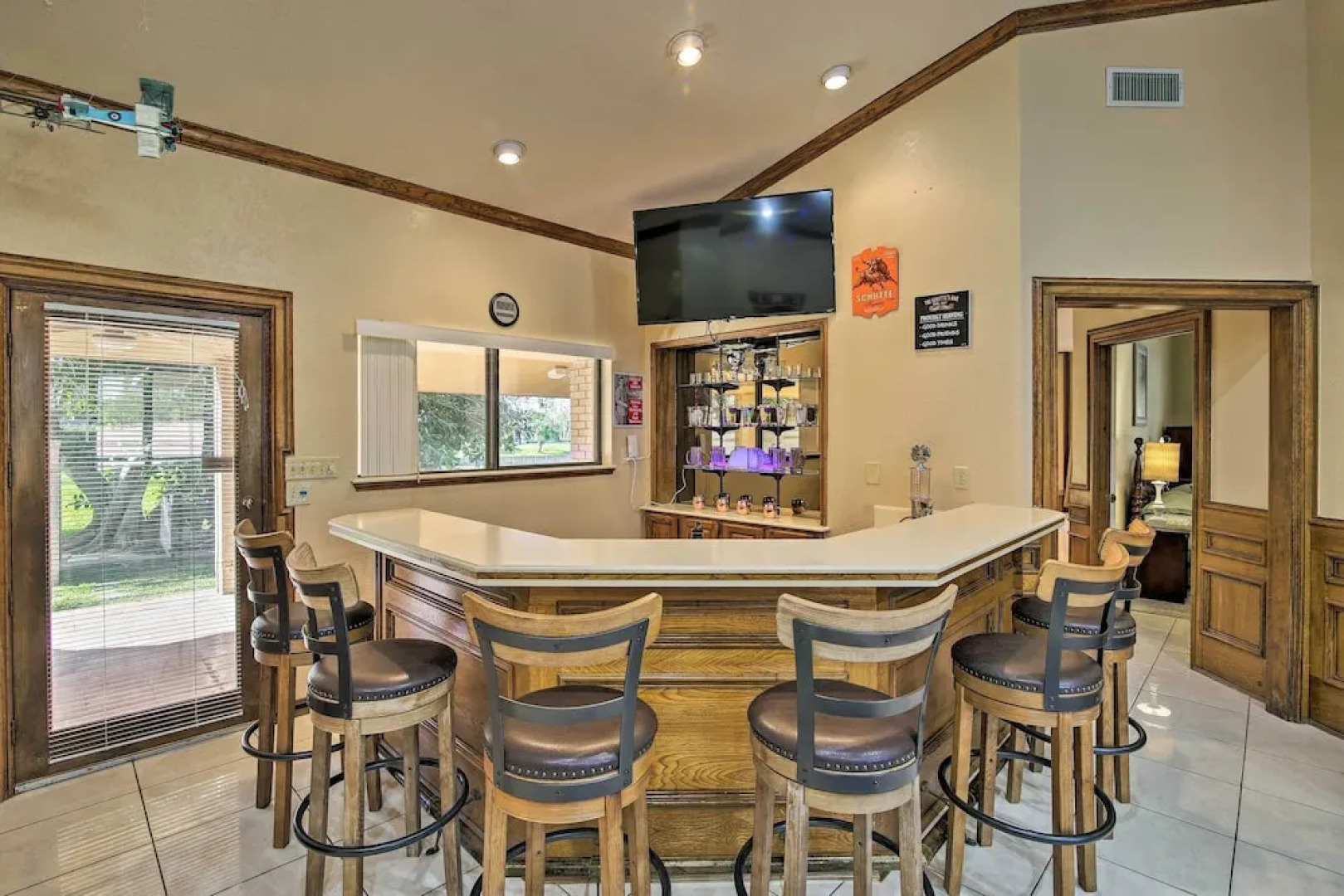 Pool & Game Room: Waterfront Harlingen Home