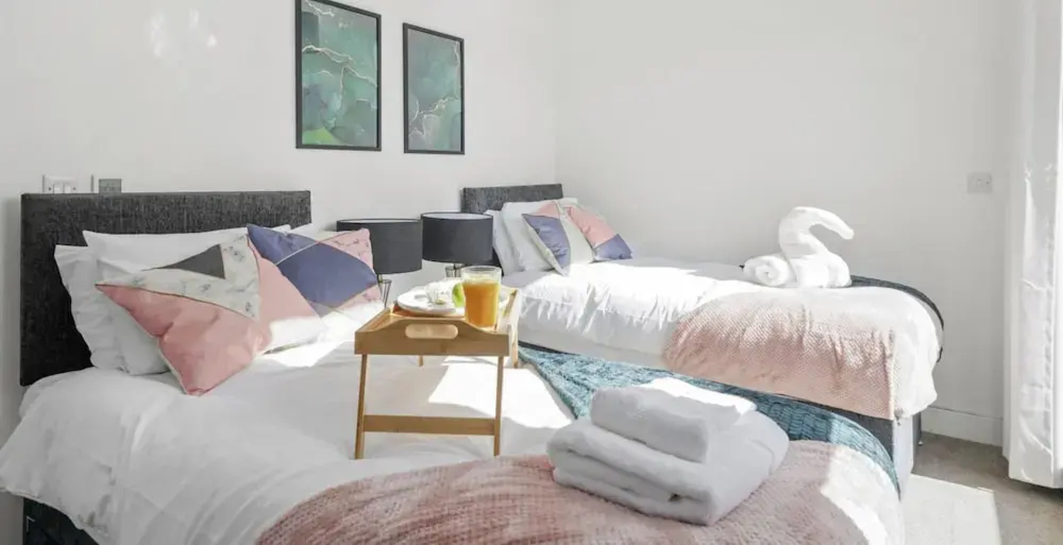 Luxury Eco Super King Apartment With Large Balcony