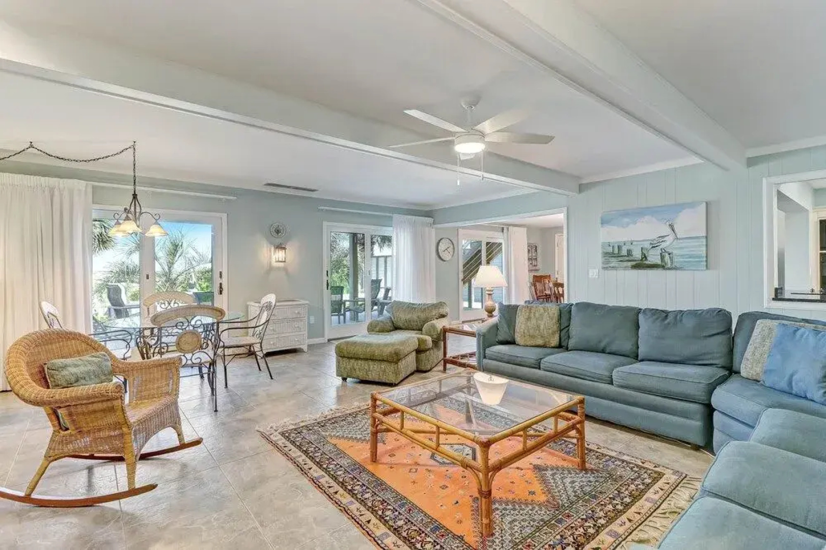 Dog Friendly Oceanfront Beach House by RedAwning