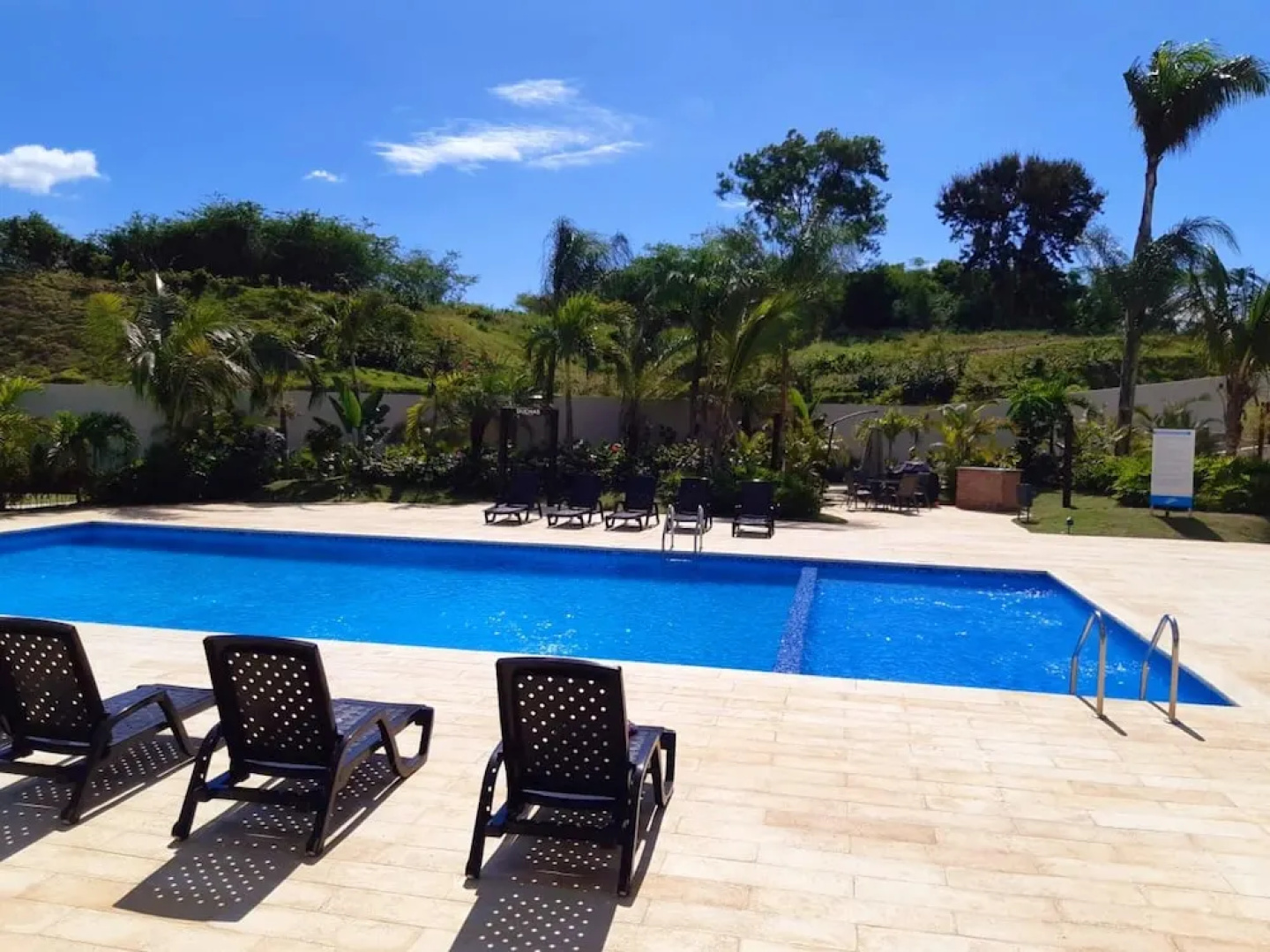 3 bedrooms appartement with shared pool furnished garden and wifi at Santiago De Los Caballeros