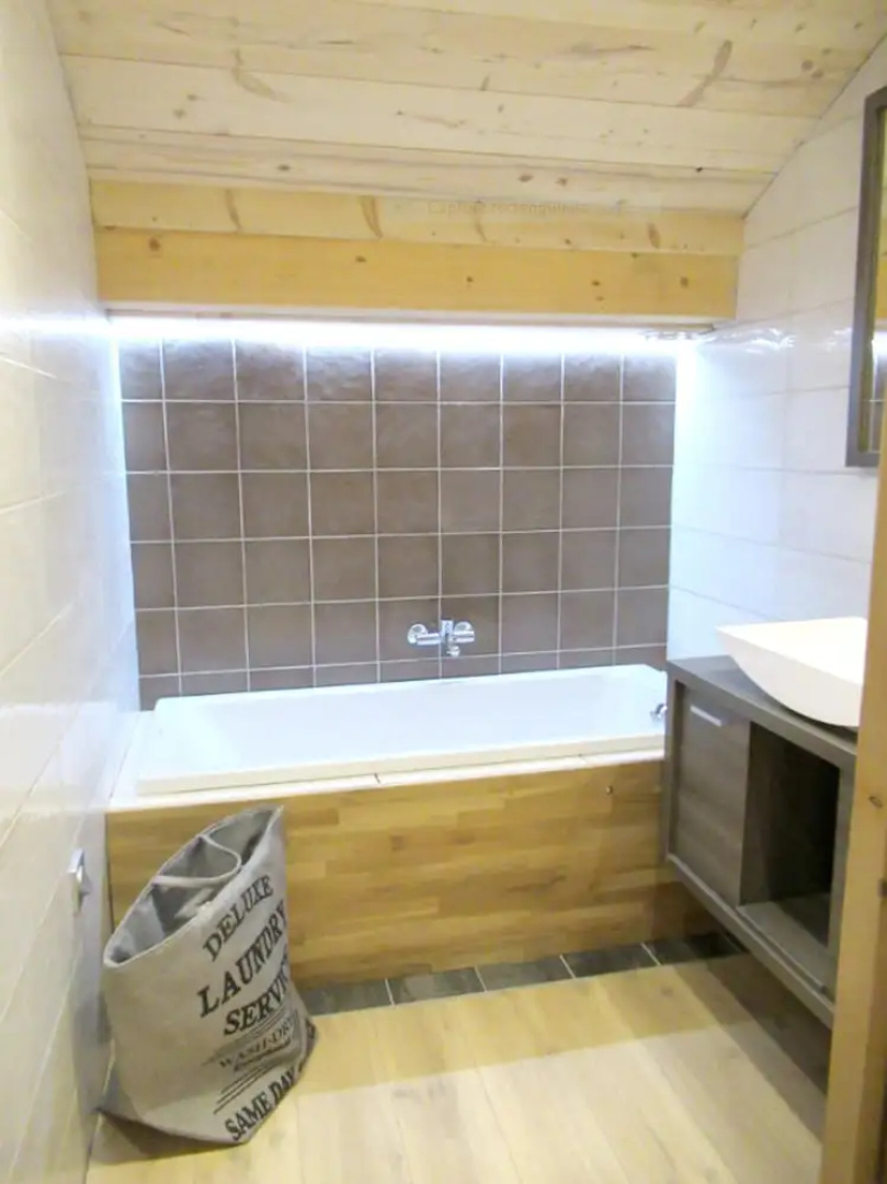 Chalet With 4 Bedrooms in Le Biot, With Wonderful Mountain View, Furnished Garden and Wifi - 10 km From the Slopes