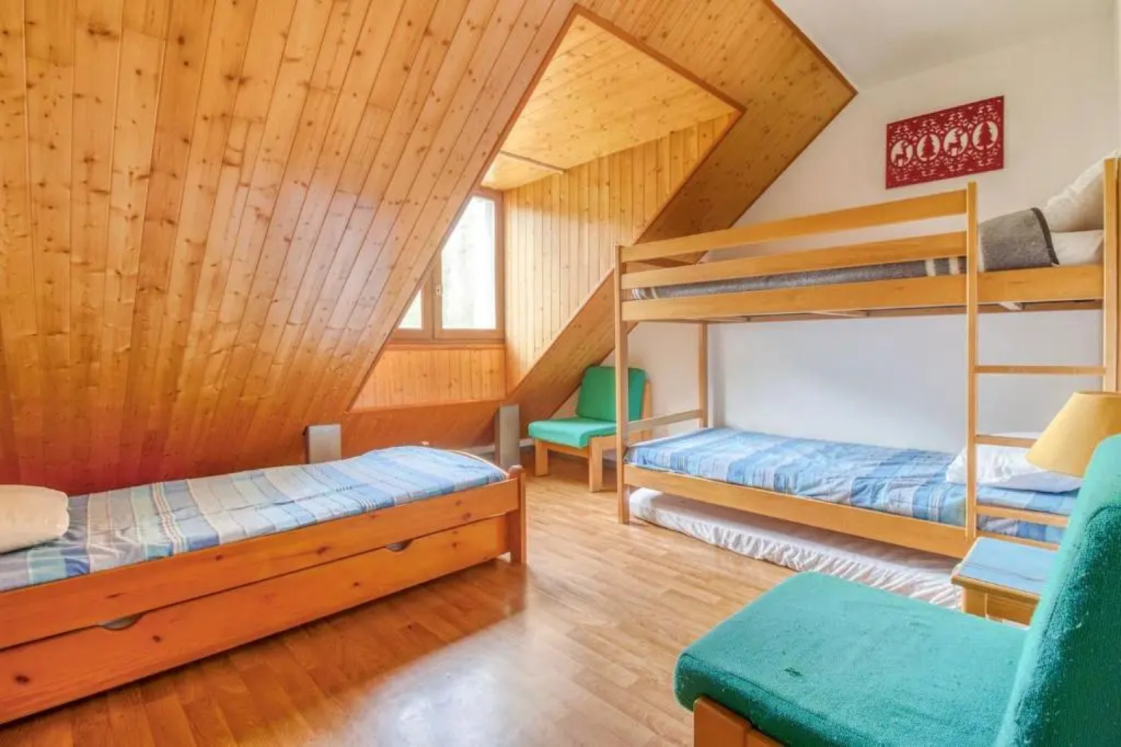 Appartement pour 8 personnes au pied des montagnes