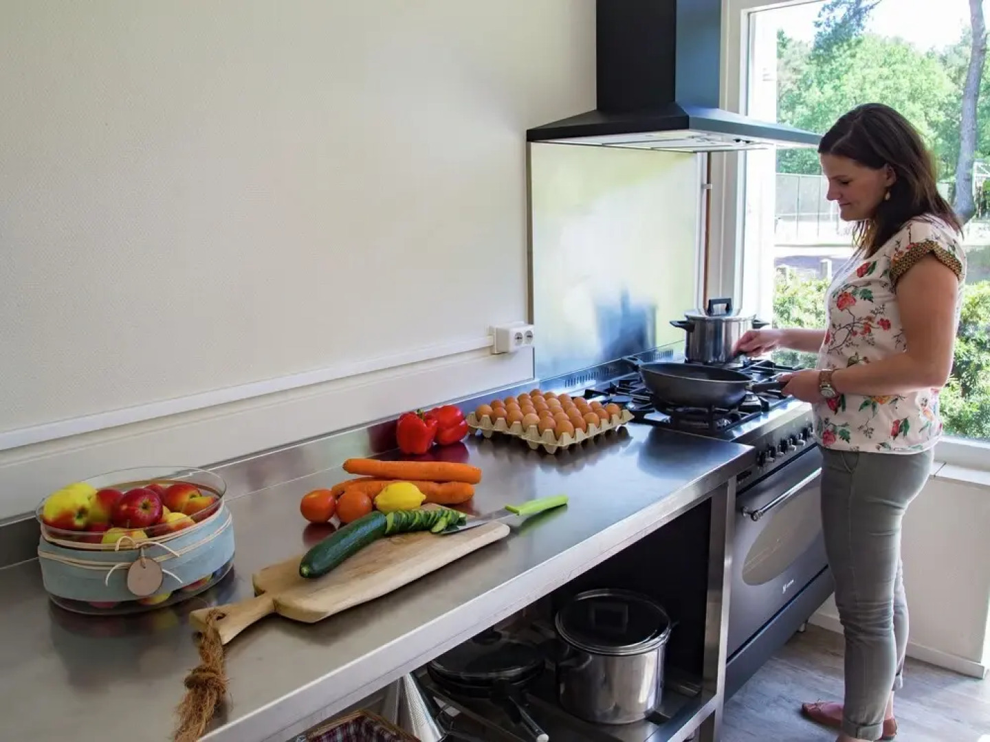 Group Accommodation Near Assen With Barbecue and Fireplace