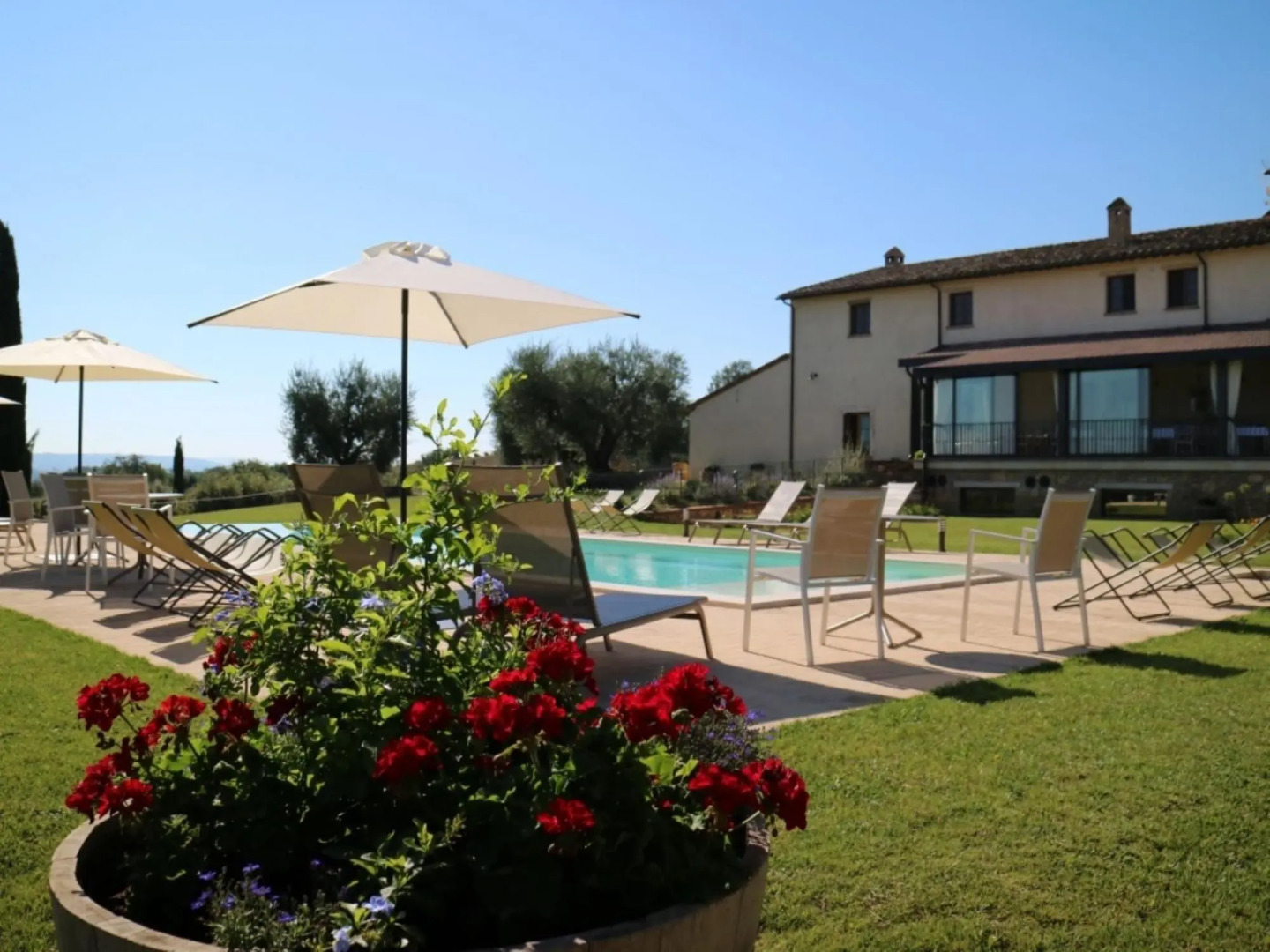 Luxury Villa With spa in Val d Orcia-villa LE Buche