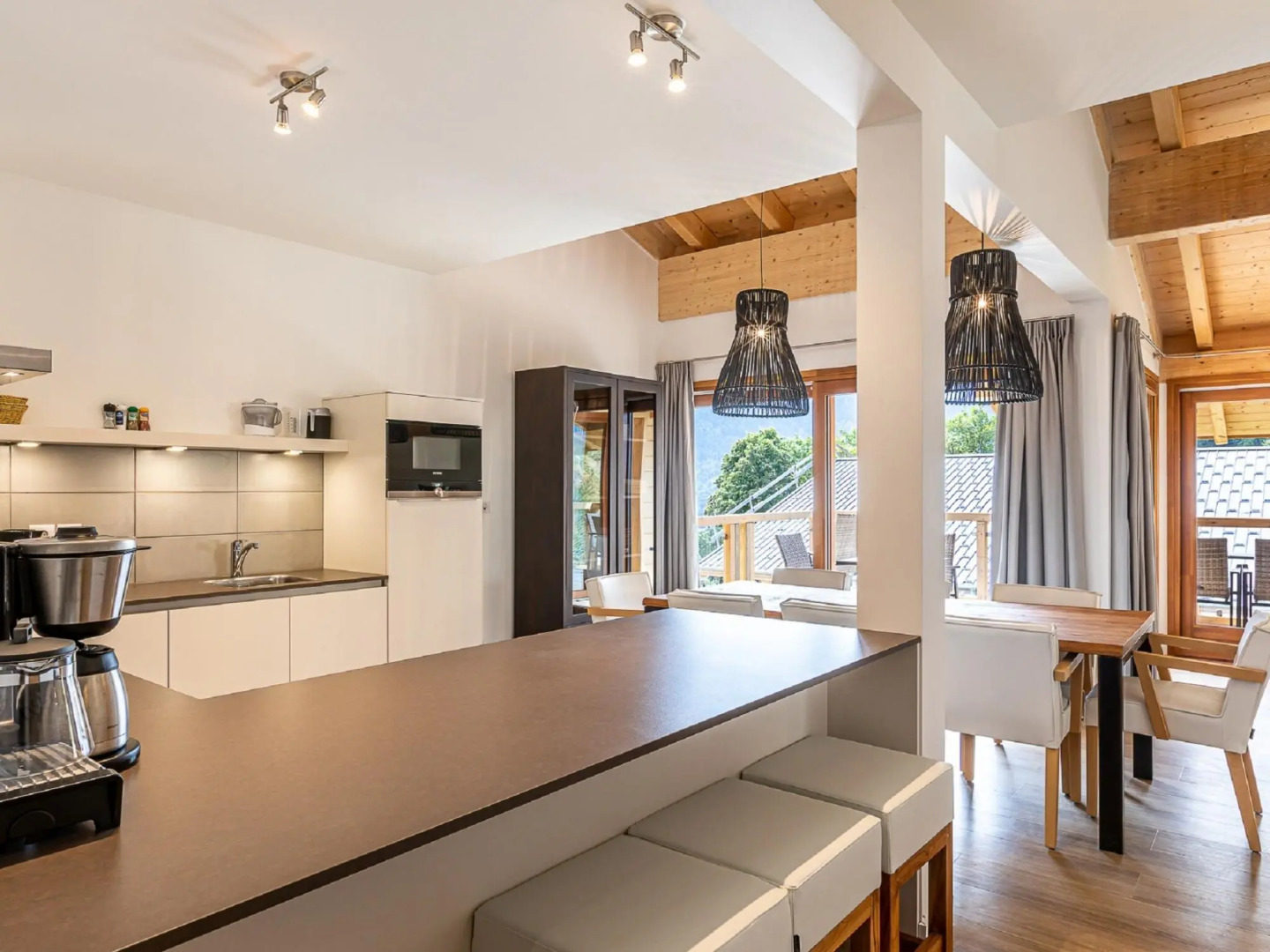 Luxurious apartment with private sauna, close to ski lift