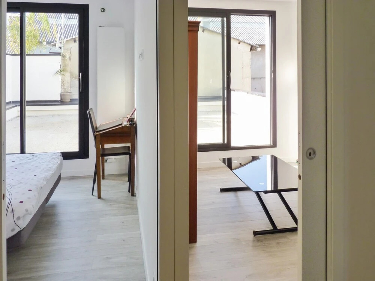Apartment With one Bedroom in Villeurbanne, With Furnished Terrace and